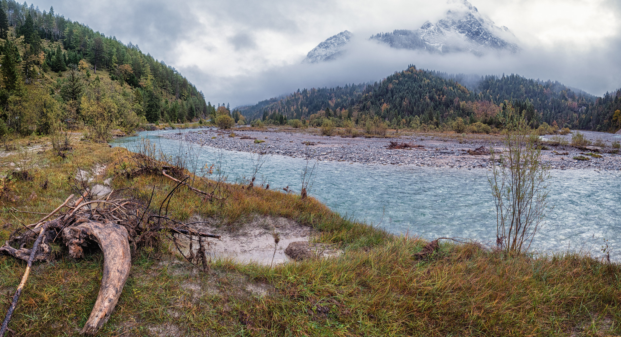 Das Rißtal im Karwendel Nationalpark