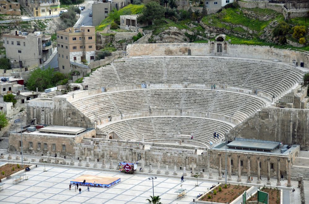 Das Römische Theater in Amman