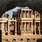 Das römische Theater in Merida / Spanien