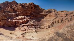 Das römische Theater in Petra