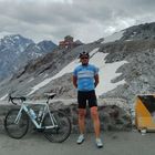 Das Röschen und ich am Stelvio