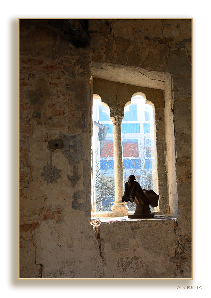 Das romanische Fenster Foto & Bild deutschland, europe