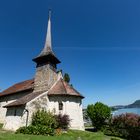 Das romanische Kirchlein St. Michael in Einigen