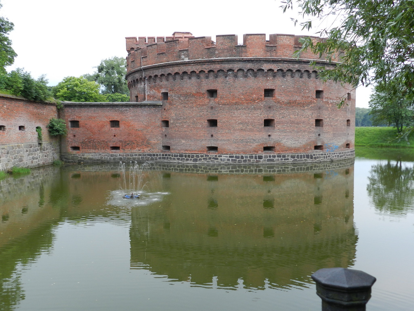 das Rossgärtner Tor (Rückseite) in Kaliningrad/Russland