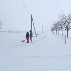 Das Rot draussen vor der Stadt