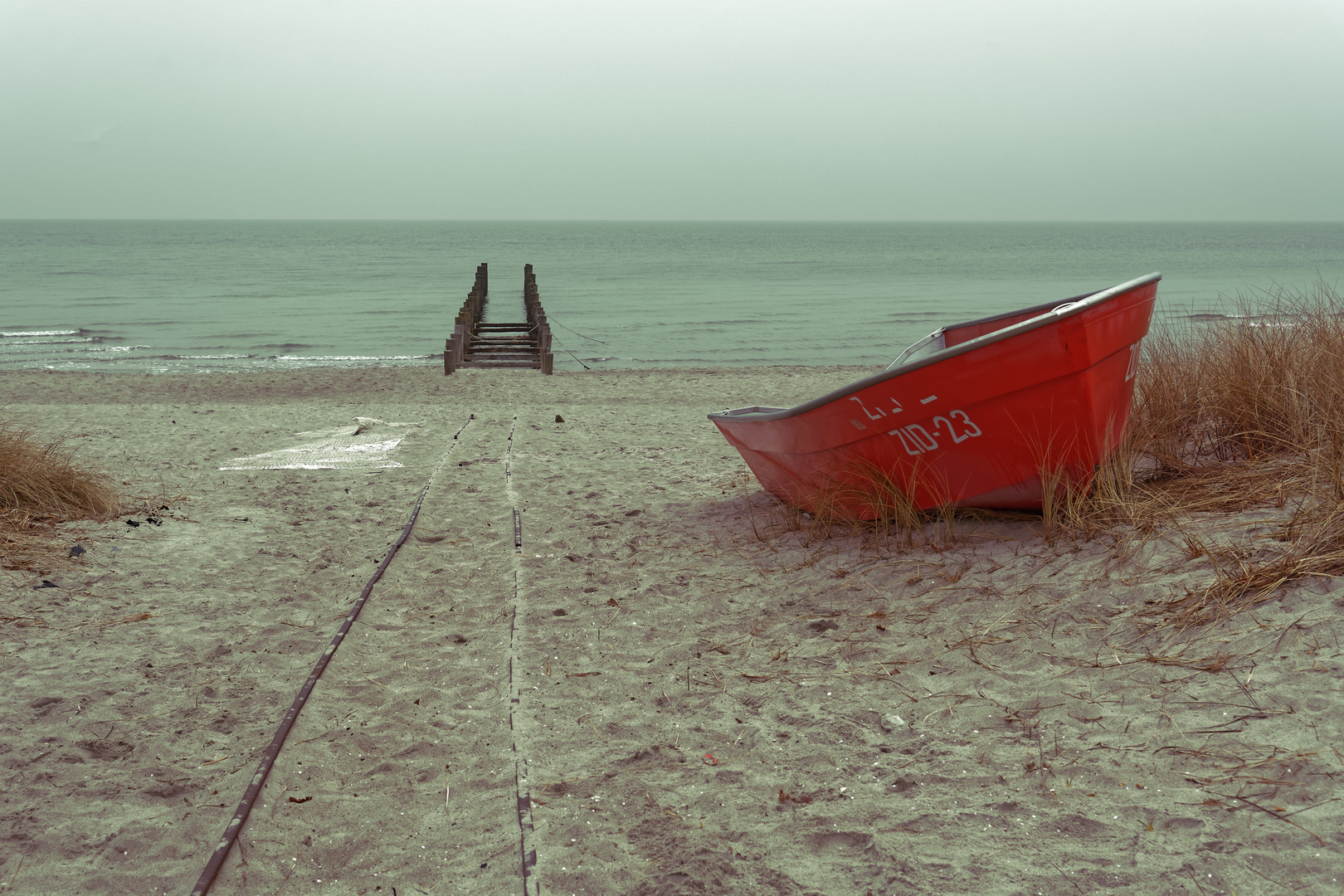 Das rote Boot