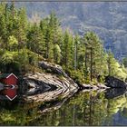 Das rote Bootshaus .. - The red boat house - Reload