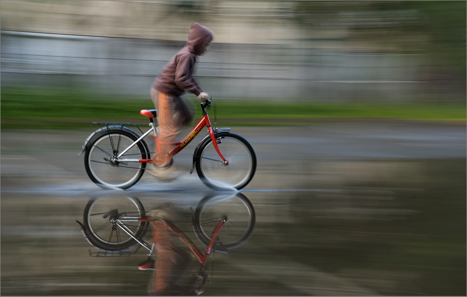 Das rote Fahrrad