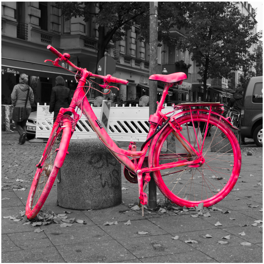 Das rote Fahrrad