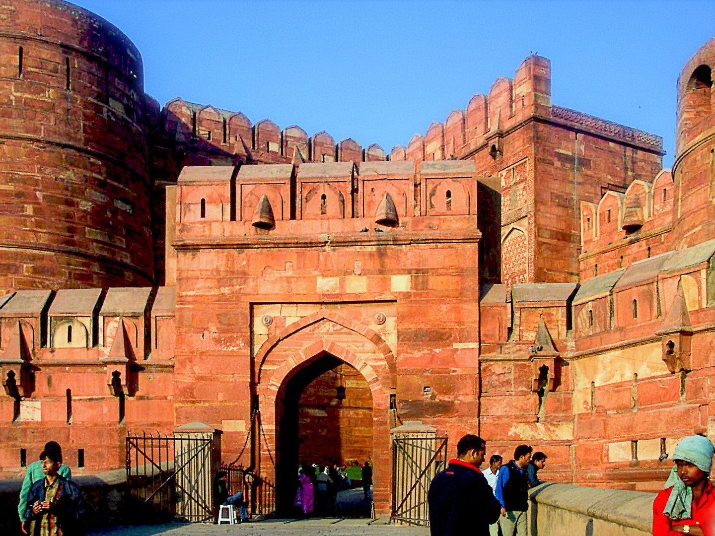 Das Rote Fort in Agra - Rajasthan....