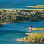 Das rote Haus am Meer