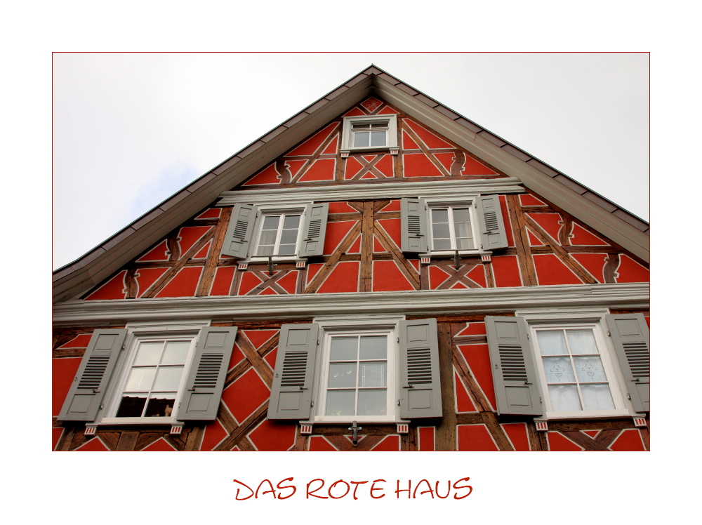 Das rote Haus