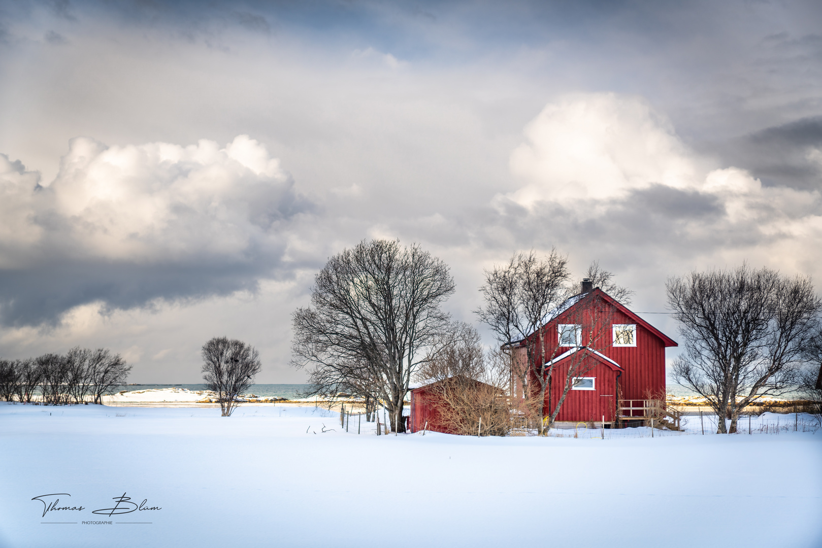 Das rote Haus - Gimsøy