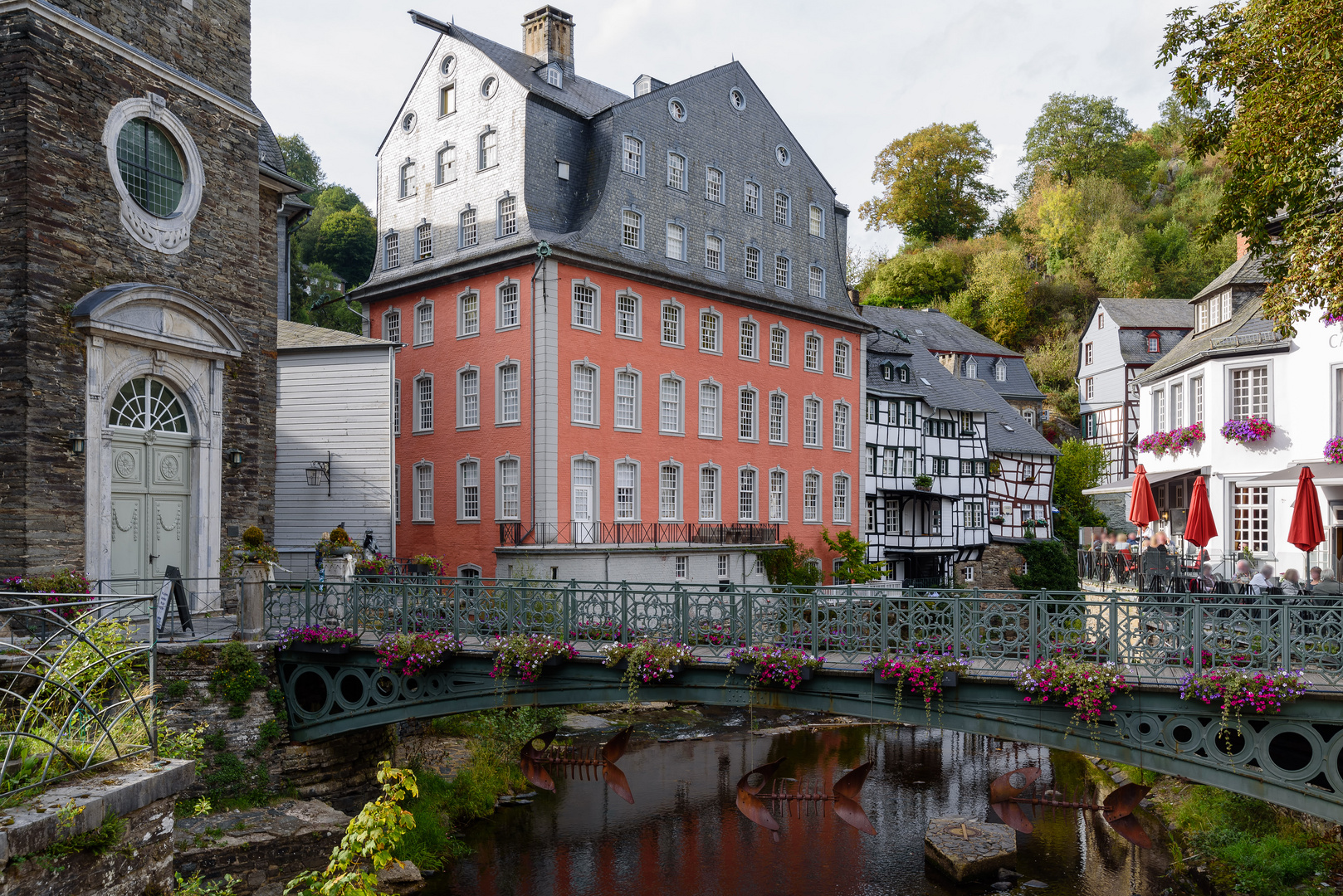 Das „Rote Haus“ in Monschau