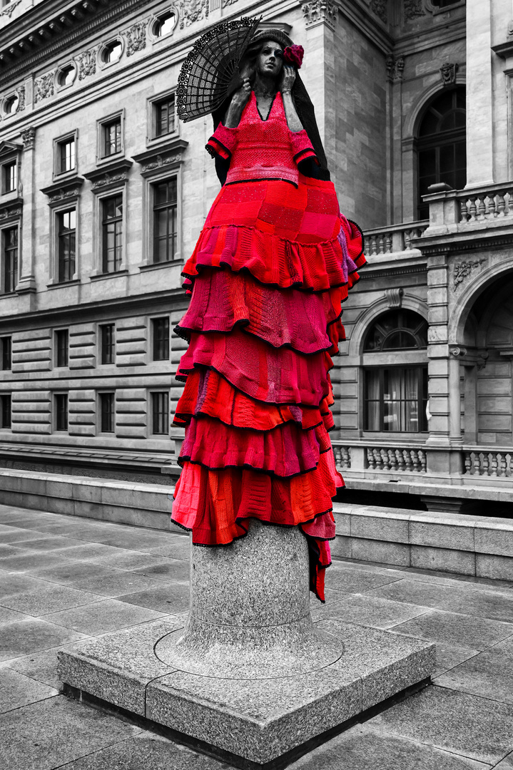 Das rote Kleid