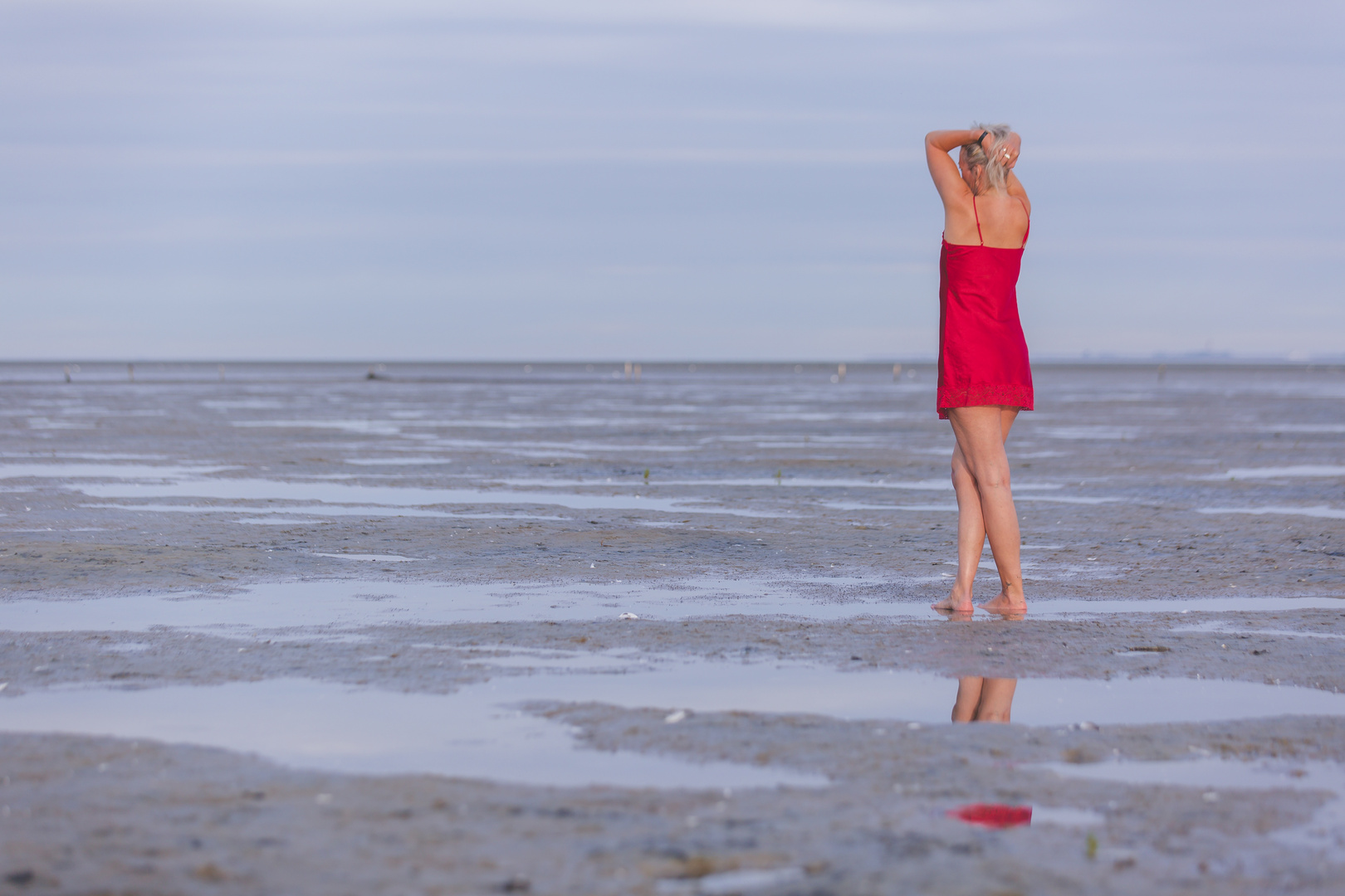 Das rote Kleid