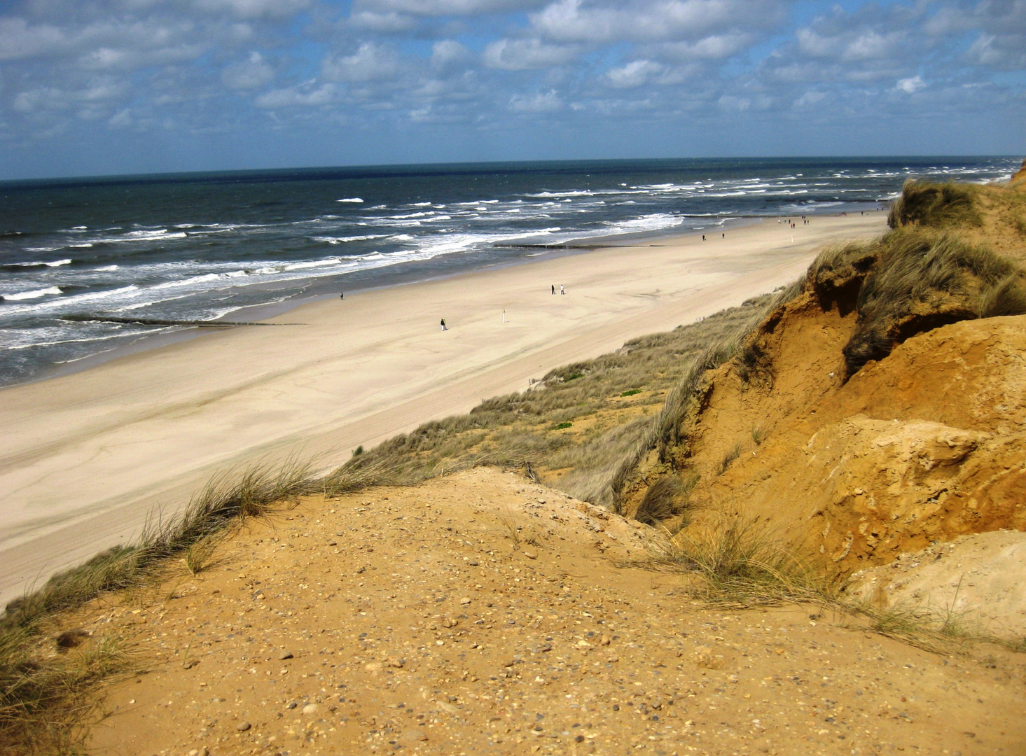 Das rote Kliff- Sylt- Kampen