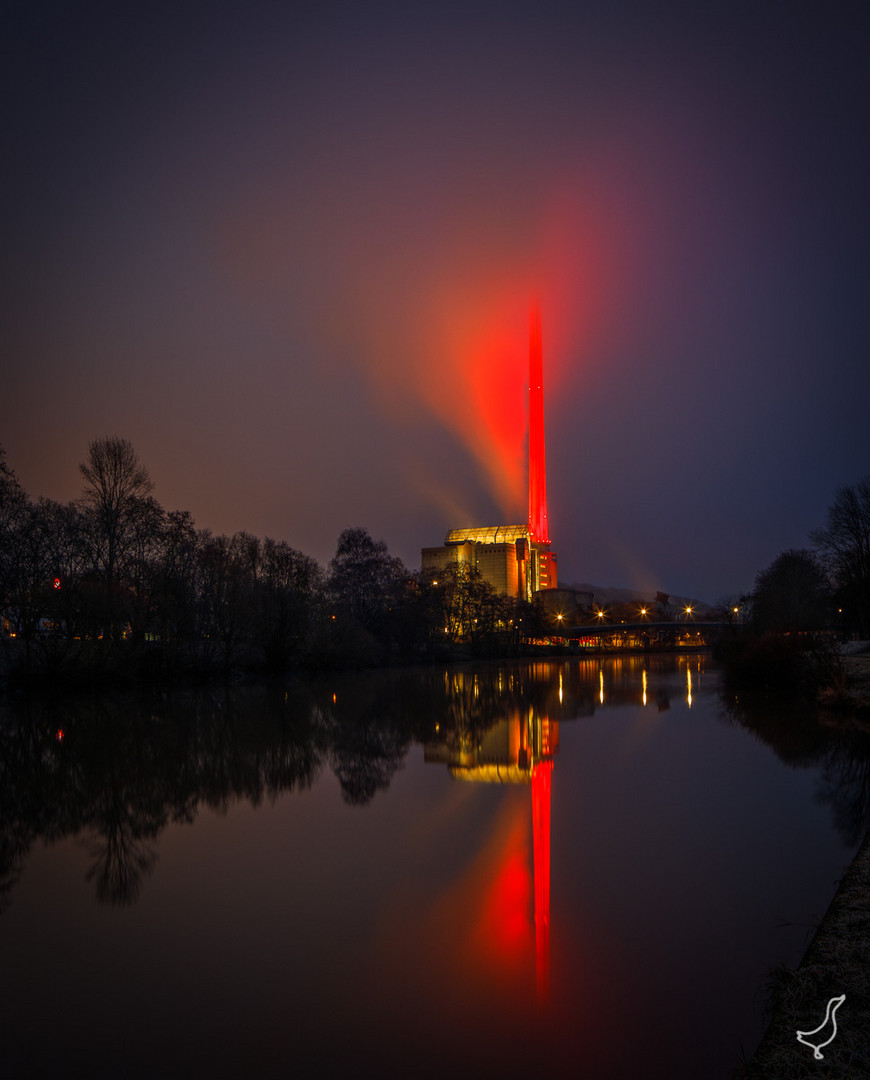 Das rote Kraftwerk