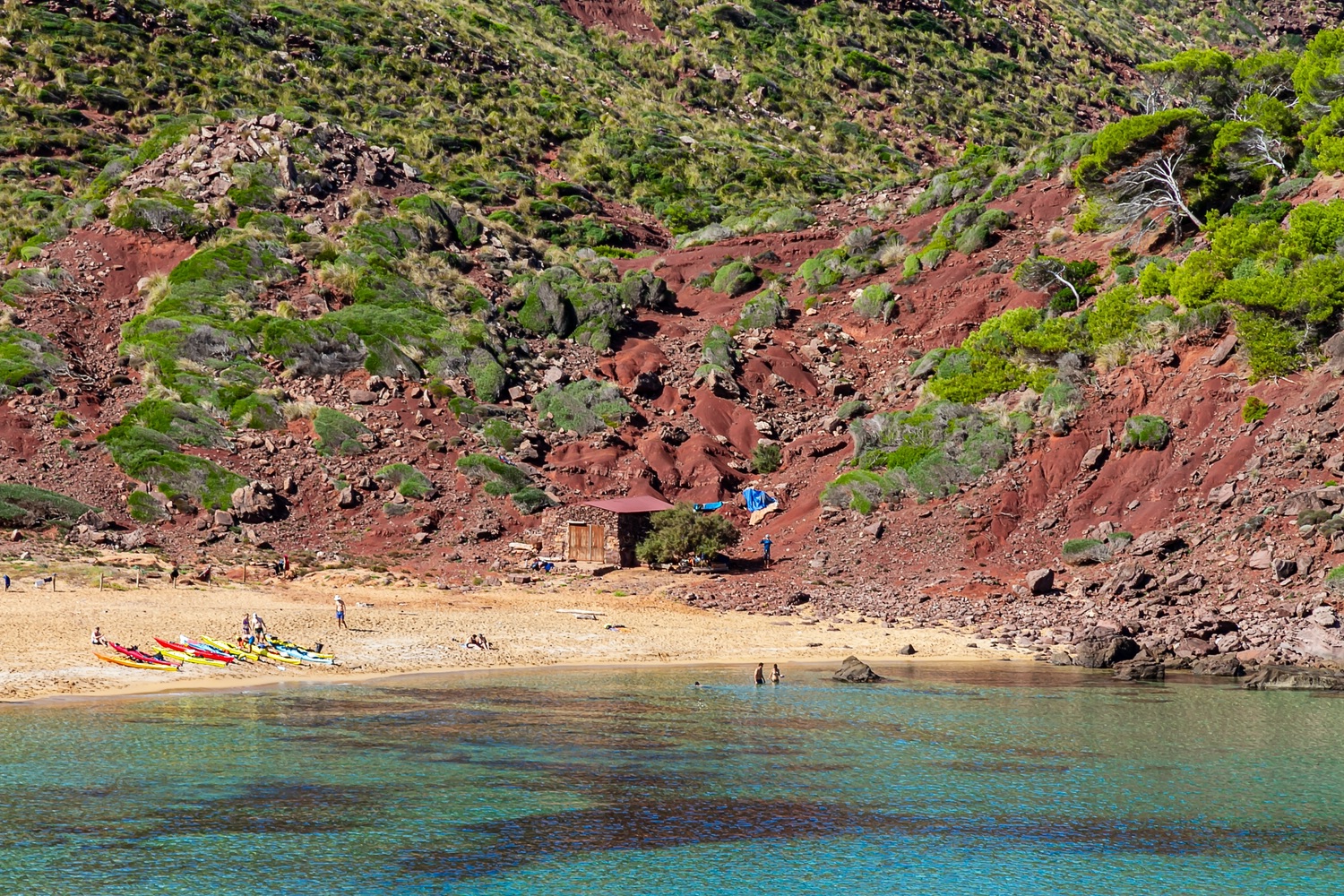 Das rote Menorca