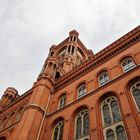 Das Rote Rathaus in Berlin ist seit 1992 Sitz des Berliner Senats und...