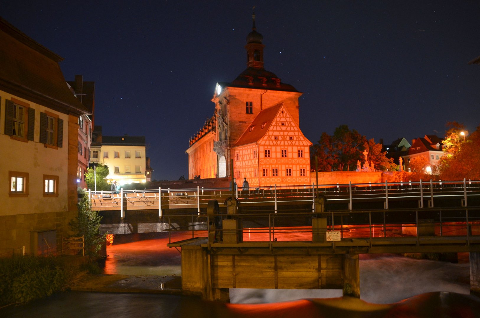 Das 'rote' Rathaus von Bamberg