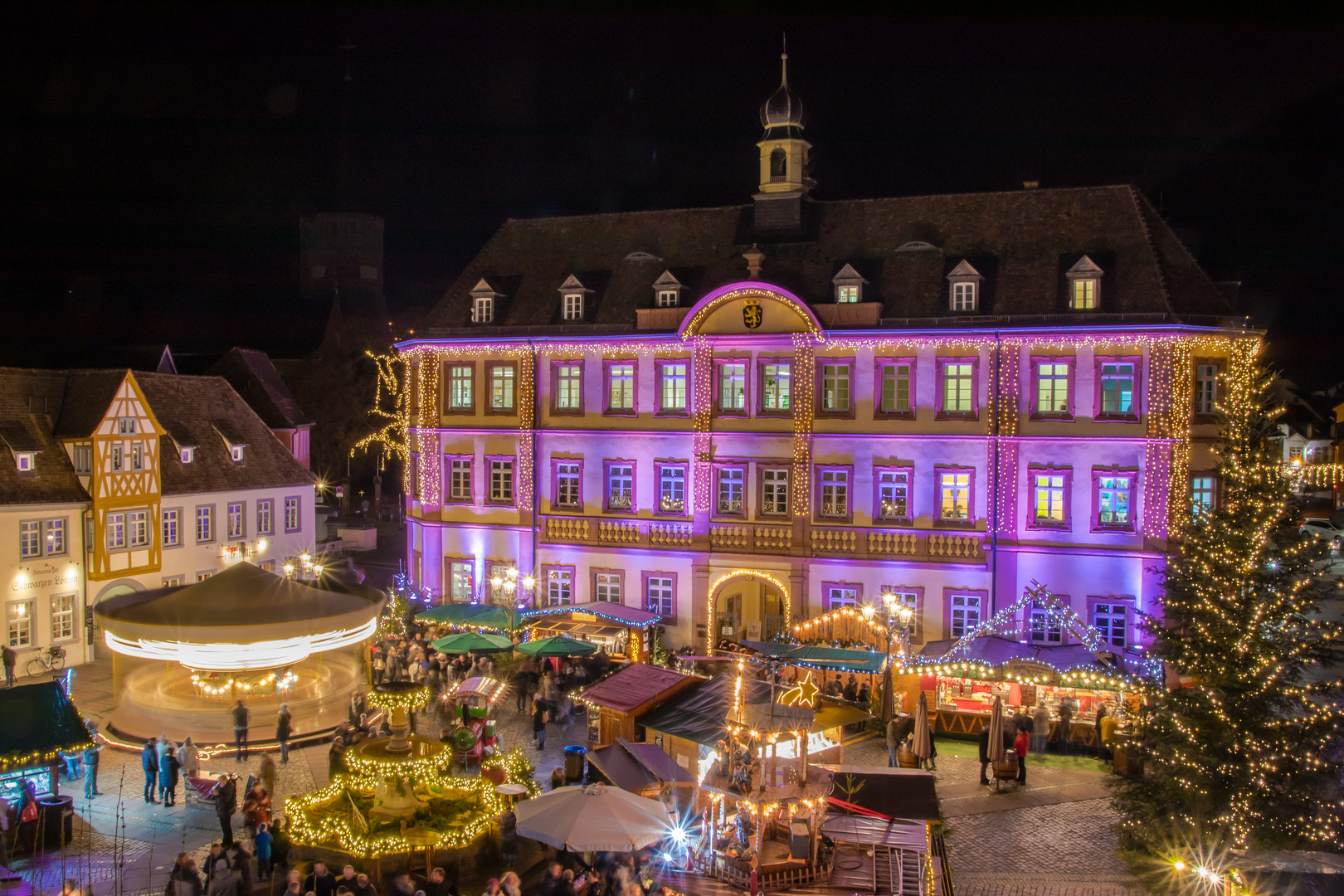 Das rote Rathaus von Neustadt