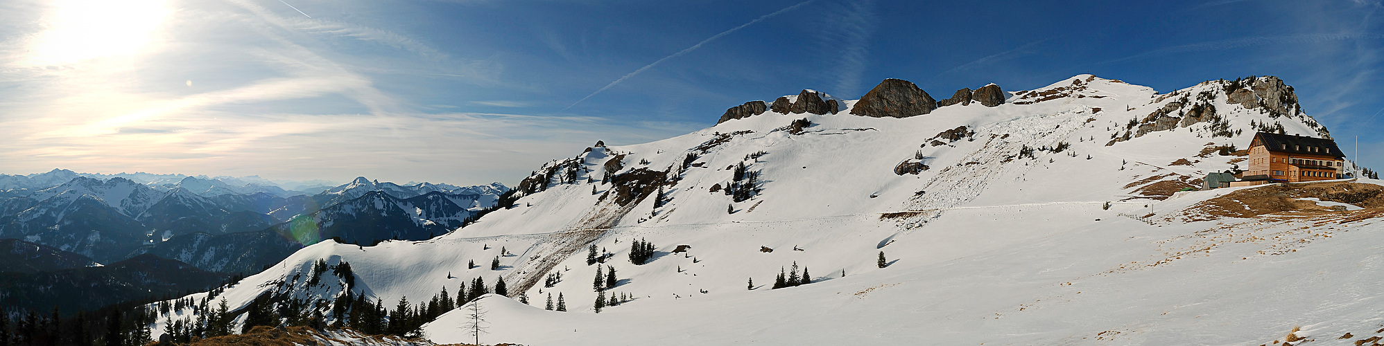 Das Rotwandgebiet in der Märzensonne