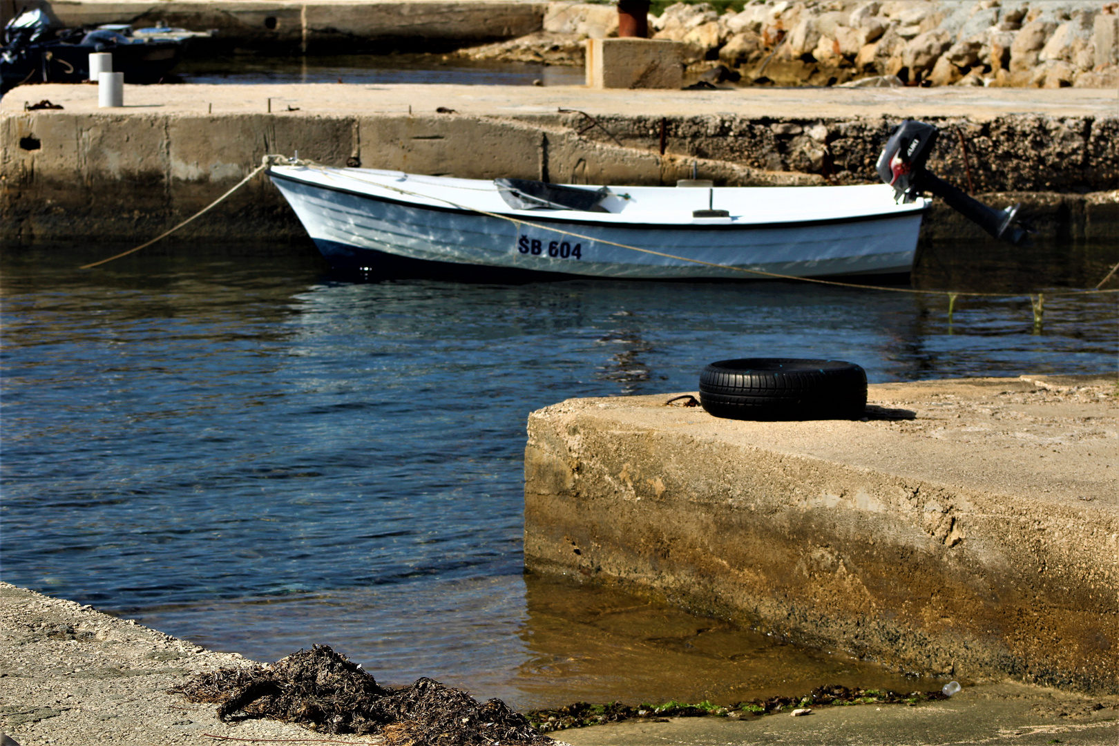 das ruhende Boot