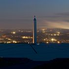 Das Ruhrgebiet bei Nacht (Halde Hoheward)