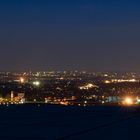 Das Ruhrgebiet bei Nacht II (Halde Hoheward)