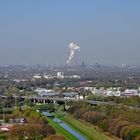 Das Ruhrgebiet vom Gasometer Oberhausen