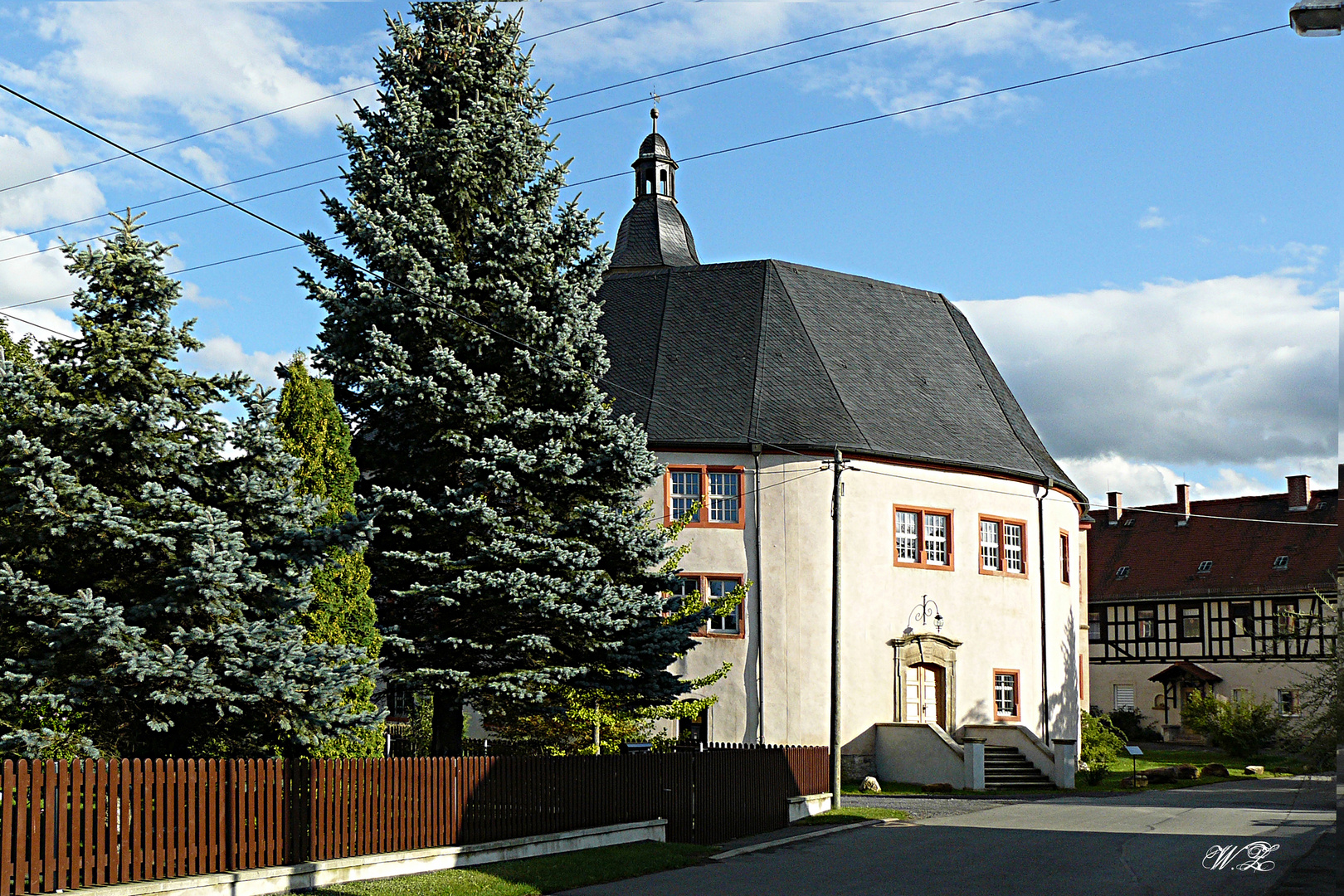 Das Rundschloss in Triptis / Oberpöllnitz