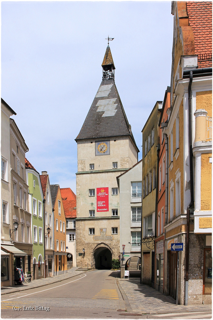 Das Salzburger Tor von Braunau am Inn