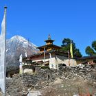 Das Sama-Kloster in Samagaon auf dem Manaslu-Trek