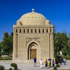 Das Samaniden-Mausoleum in Buchara...