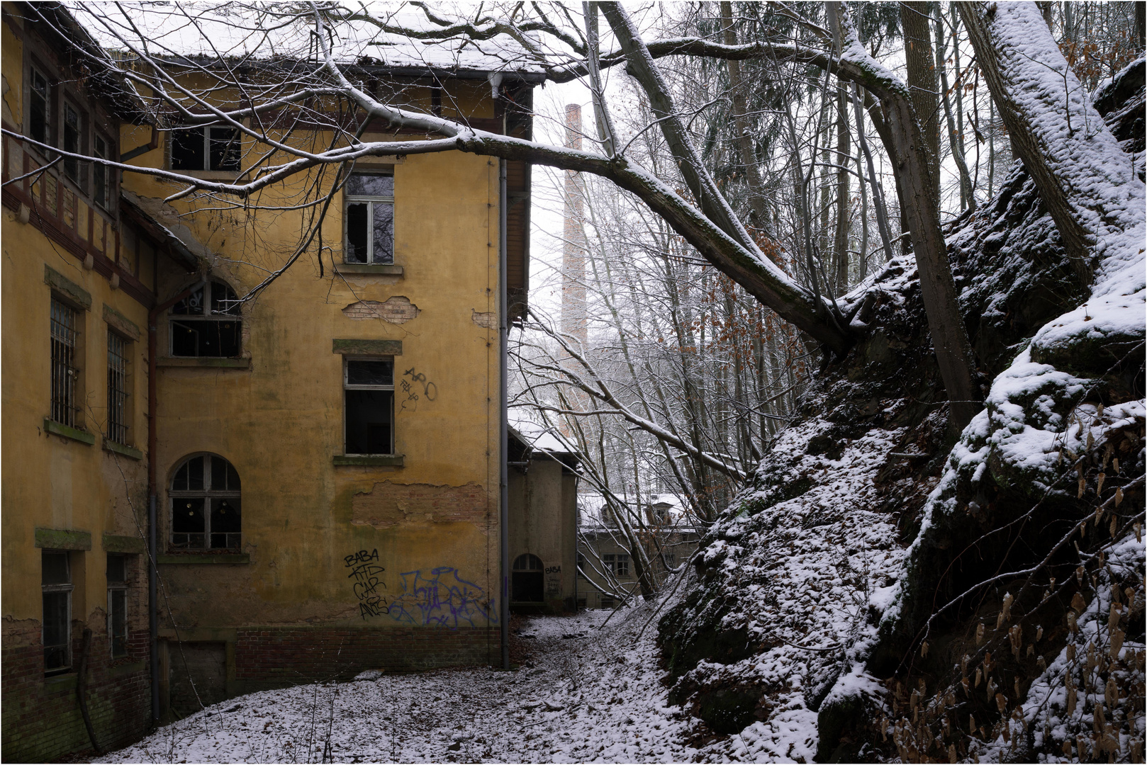 Das Sanatorium im Wald...