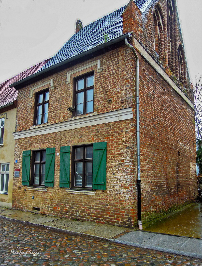 Das Scharfrichterhaus in der Stralsunder Altstadt