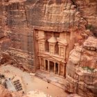 Das Schatzhaus Felsenstadt Petra/ Jordanien 