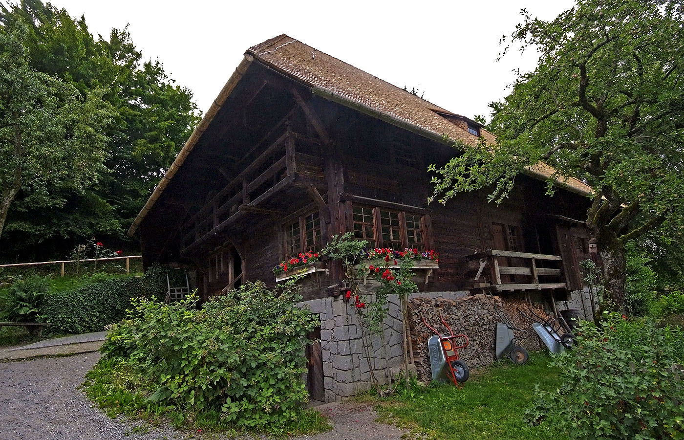 Das Schauinslandhaus von 1730 ...