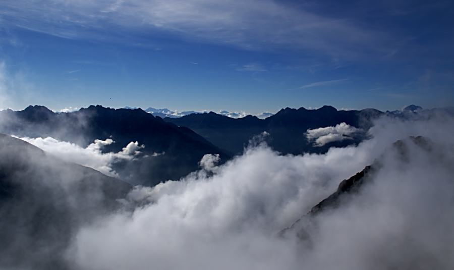 Das Schauspiel der Wolken...