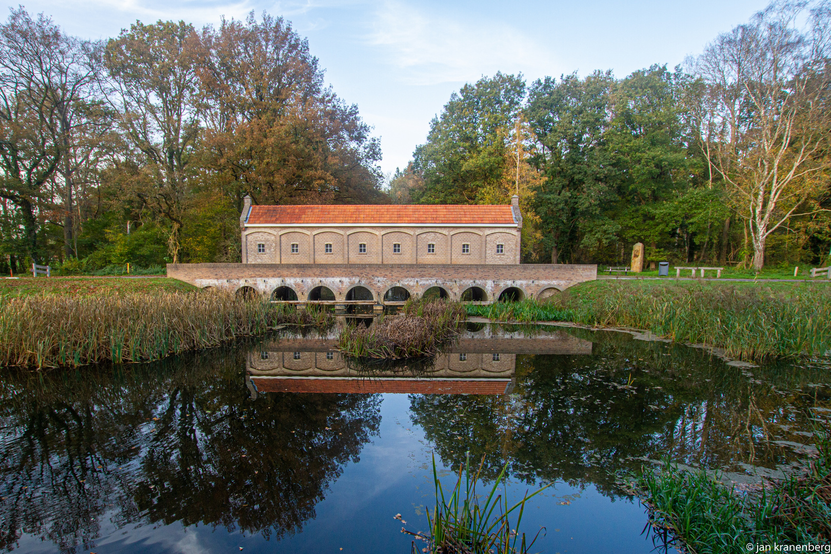 Das Schiebehaus am Almelo Nordhorn Kanal.