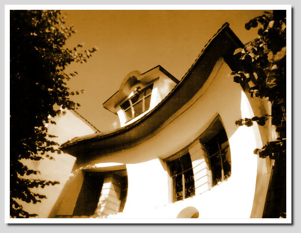 Das schiefe Haus in Sopot