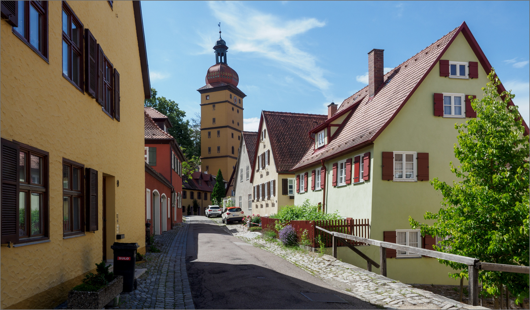 Das schiefe Türmchen von Dinkelsbühl