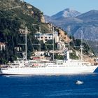 Das Schiff vor Dubrovnik