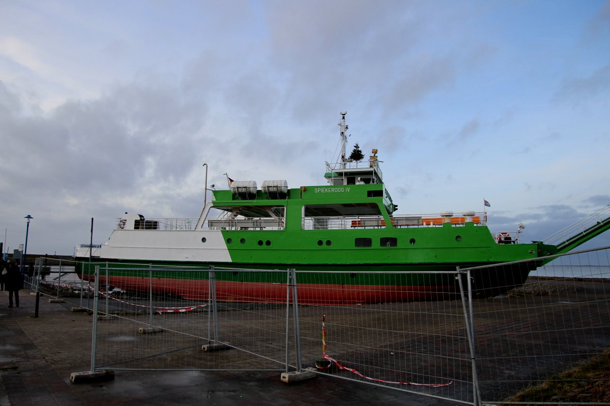 Das Schiff was nicht immer im Wasser liegen wollte 1