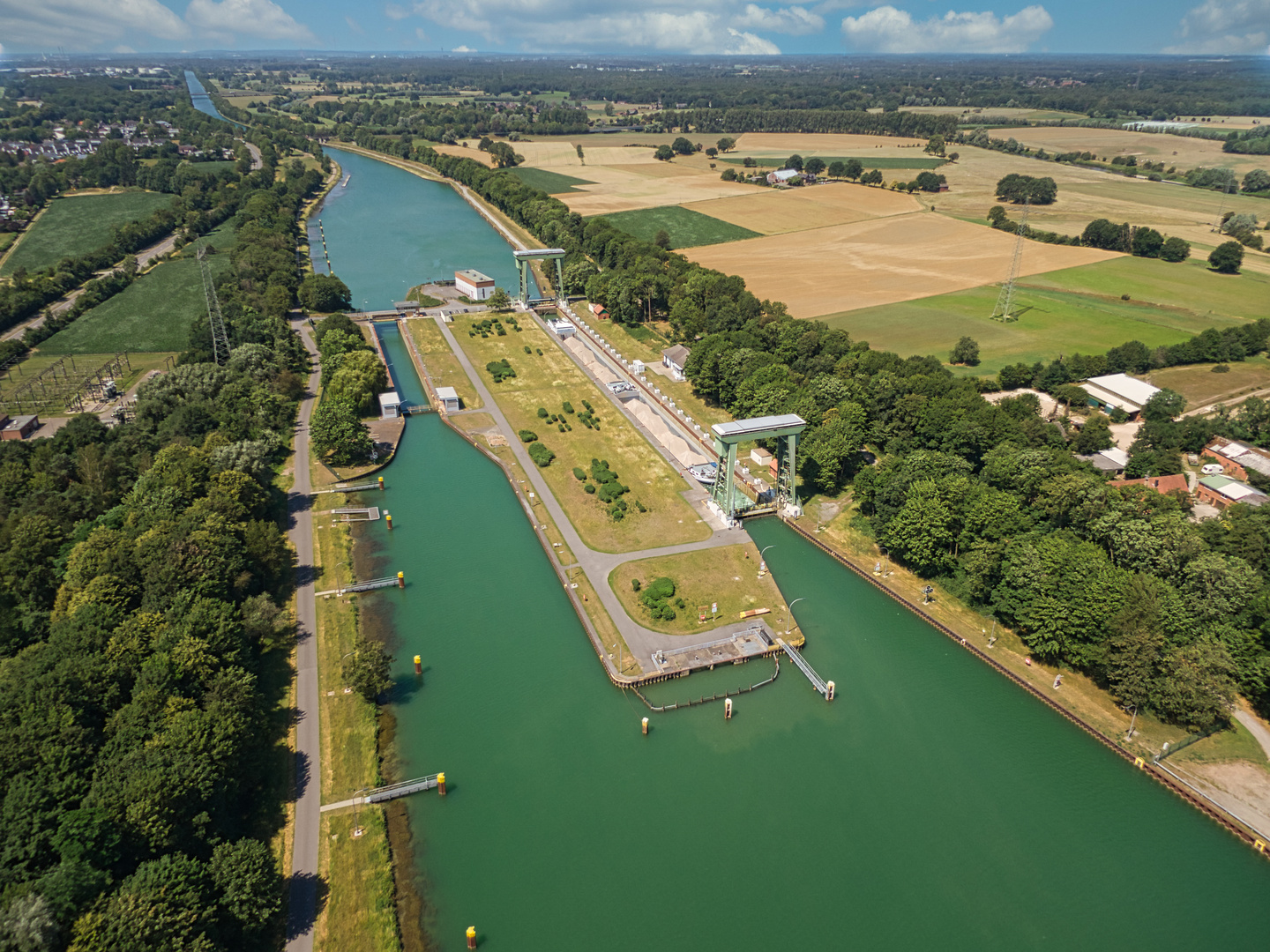 Das Schiffshebewerk in Hünze