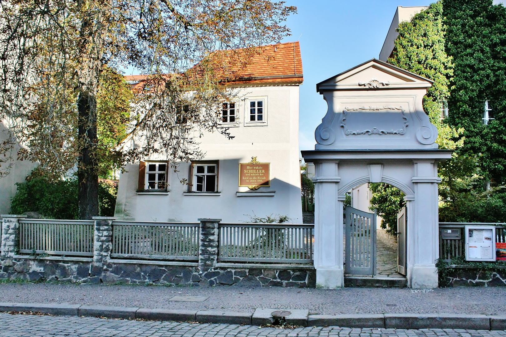 Das Schiller - Haus in Leipzig