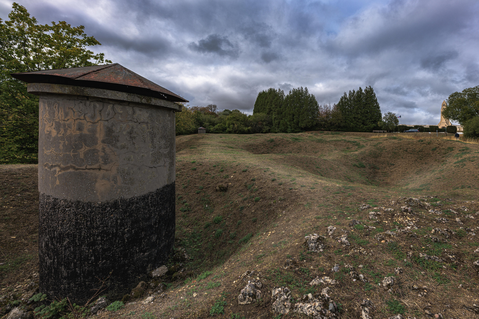 das Schlachtfeld von Verdun