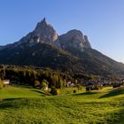 Das Schlern-Massiv oberhalb von Seis 