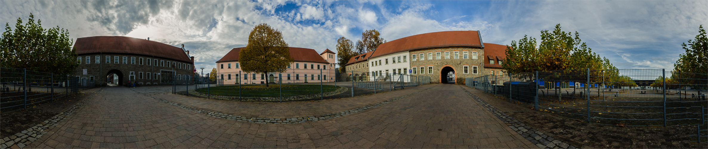 Das Schloss Althaldensleben ...